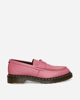 Dr. Martens Wasted Youth Penton Leather Loafers Pink
