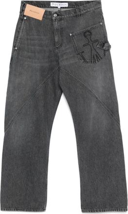 J.W.Anderson Hombre, Vaqueros, Gris, Talla: W32