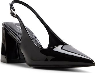 Aldo Jannette Slingback Pointed Toe Pump in Black at Nordstrom, Size 6.5
