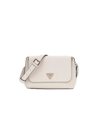 Guess Womens Crossbody Bag Ivory Polyurethane - Crossbody-Bags