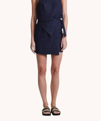 Sir. Viv Wrap Skirt In Navy
