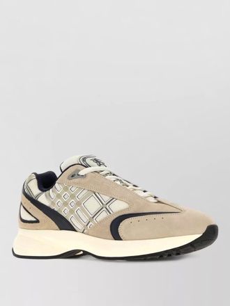 Burberry eclipse sneakers mesh panels suede overlays