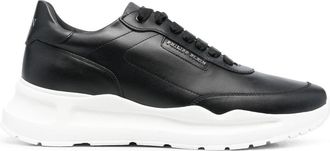 Philipp Plein Runner leather low-top sneakers - unisex - Leather - 36 - Black