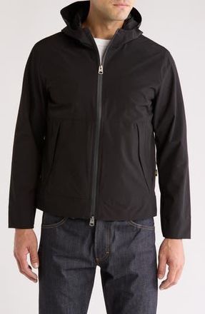 Lee Hooded Zip Jacket in Black at Nordstrom Rack, Size X-Large