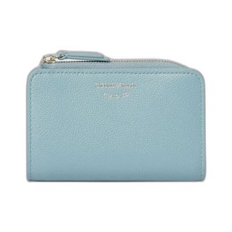 Emporio Armani Portafoglio in Pelle Granata - - Accessories - unisex - Blu - ONE SIZE