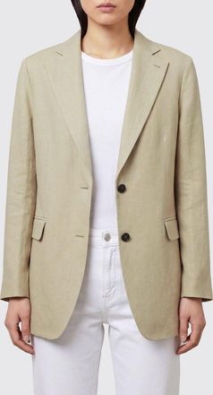 Barena Blazer a monopetto in misto lino