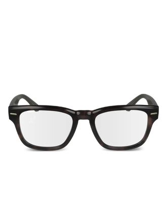 Calvin Klein square-frame glasses - Brown