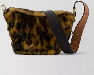 Zadig&Voltaire na faux fur belt bag