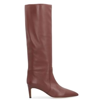 PARIS TEXAS Schoenen, Dames, Bruin, 40 EU, Leer, Stiletto Boot 60