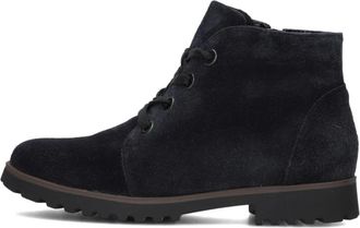 Waldl&auml;ufer Blauwe Su&egrave;de Dames Enkellaarsjes Elisa - Dames - Veterlaarzen - Blauw - 37 1/2 EU - Su&egrave;de - Schoenen