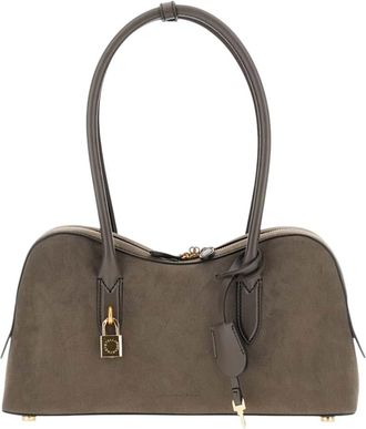 Stella McCartney Dark Grey Ryder Large Shoulder Bag