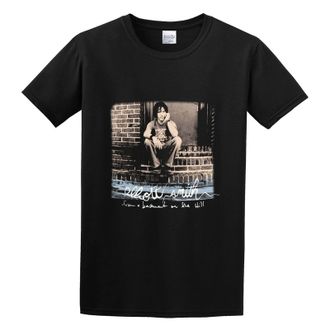 Rive Mens Elliott Smith from A Basement On The Hill Regular Fit T Shirt M Black