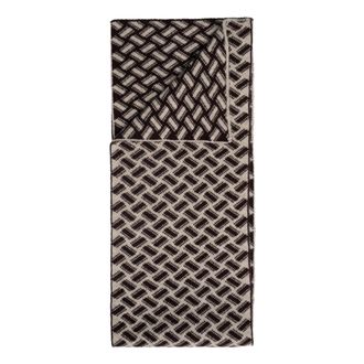 Drumohr Biscottino Sjaal - Heren - Accessoires - Bruin - Maat: ONE Size Kasjmier