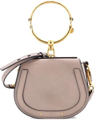 Chlo&eacute; Nile Leather Small crossbody bag - Neutrals