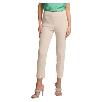 Kocca Cropped Trousers, female, Beige, Size: XL Stylish bright slim fit trousers