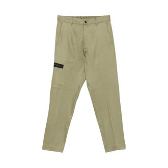 Nine In The Morning Slim-fit Trousers, male, Green, Size: W46 Zeus Cargo Trousers