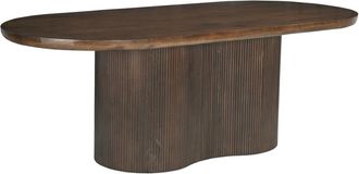 Moloo Mesa de comedor +12 personas 300 cm en madera marr&oacute;n