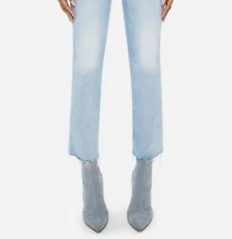 Mother Hustler Ankle Fray Jean In One Last Trip