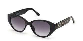 Guess GU7724 01B Womens Sunglasses Black Size 53