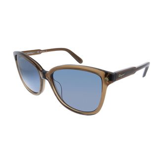 Ferragamo Salvatore Ferragamo SF 815S 210 56mm Unisex Square Sunglasses