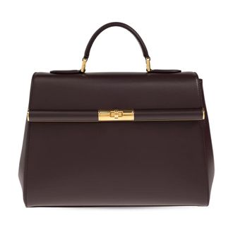 Dolce & Gabbana Marlene Handtas - Dames - Handtassen - Paars - ONE Size - Leer - Tassen