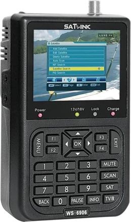 OEM Buscador De Sat&eacute;lites Ws6906 Con Pantalla Lcd Digital De 3,5, Medidor De Se&ntilde;al De 950 Mhz A 2150 Mhz Y Generador De Se&ntilde;al De Corriente