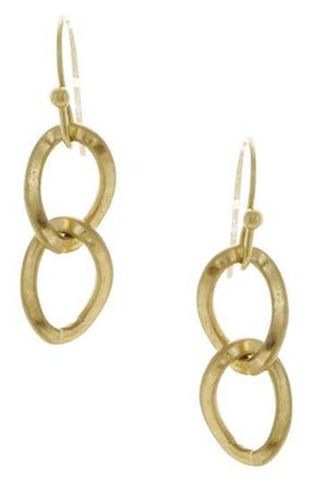 Olivia Welles Chain Link Drop Earrings in Gold at Nordstrom Rack