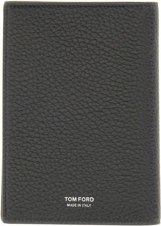 Tom Ford Leather T Card Holder