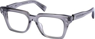 Balmain Tempo Eyeglasses - unisex - Brillen - Grijs - 52 MM - Accessoires