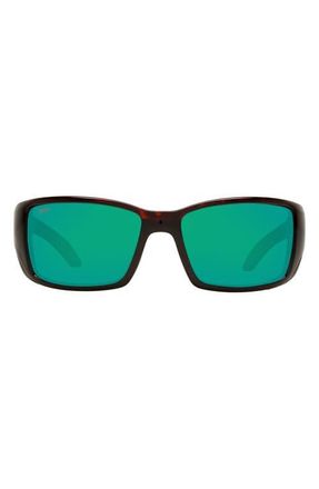 Costa 59mm Wraparound Sunglasses in Tort at Nordstrom