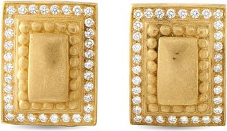 Kieselstein-Cord 18K Yellow Gold 1.36ct Diamond Earrings KC05-082826