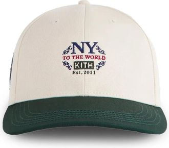 Kith logo-embroidered cap - Neutrals