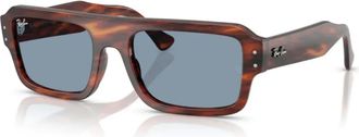 Ray-Ban unisex, Accessoires, Bruin, Maat: 53 MM