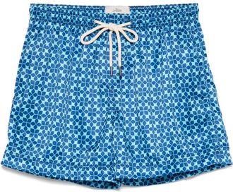 Peninsula Costume da bagno con stampa geometrica - Blu