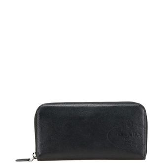 Prada Portafoglio in pelle Pre-owned - - Pre-owned - Donna - Nero - ONE SIZE