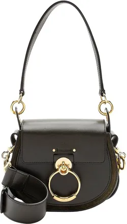 Chlo&eacute; Green Calfskin Tess Small Bag (Authentic Pre-Loved)