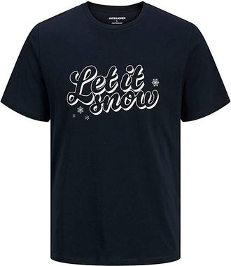 Jack & Jones Jack & Jones Xmas T-Shirt - Sky Captain