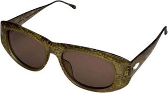 Dior Pre-owned Vintage Zonnebril - Dames - Vintage Accessoires - Bruin - ONE Size - Vintage