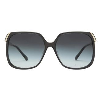 Chloé Accessoires, Dames, Grijs, ONE Size, Aly Zonnebril