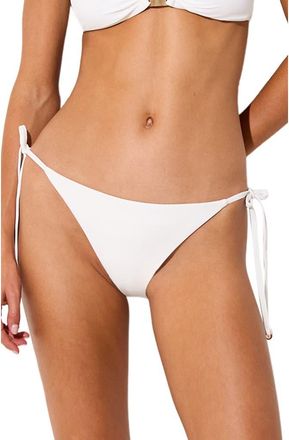 Reiss Riah Hipster Bikini Bottoms in White at Nordstrom, Size 10 Us