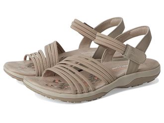 Skechers Reggae Slim - Coffee Run Womens Sandals Taupe : 6 B - Medium, Textile