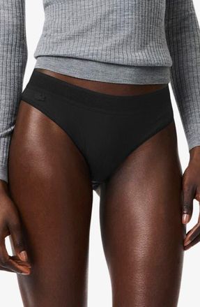 Lacoste Solid Briefs in Noir at Nordstrom, Size Xx-Small