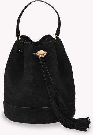 Gianvito Rossi Sienna 22 Crossbody Bag in Black Suede at Nordstrom, Size Medium