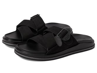 Chaco Townes Slide Womens Sandals Black 1 : 11 B - Medium, Leather