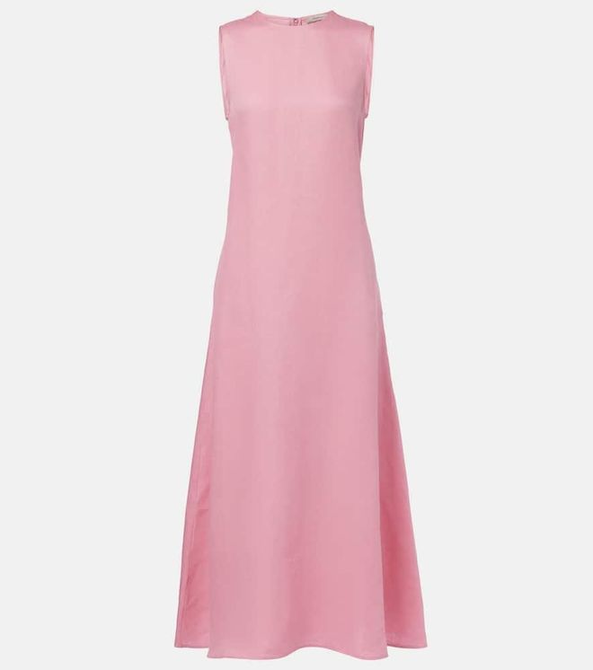 Tallin linen midi dress