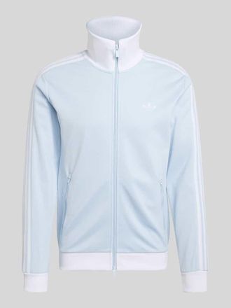 adidas Originals Trainingsjacke mit Logo Detail in Hellblau, Gr&ouml;&szlig;e XS