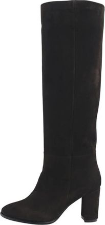 L'Arianna Napa Leren Hoge Laars - Dames - Laarzen met Hak - Bruin - 40 1/2 EU - Leer - Schoenen