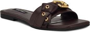 Nine West Missj Slide Sandal in Dark Red at Nordstrom Rack, Size 11