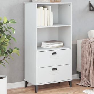 vidaXL Vidaxl - Librer&iacute;a Viken Madera De Ingenier&iacute;a Blanco 60x35x123 Cm