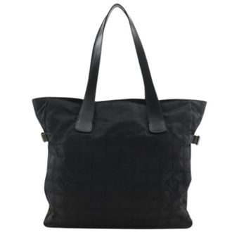 Chanel Pre-owned Tote Bags, female, Black, Size: ONE SIZE Pre-owned Tote Bag